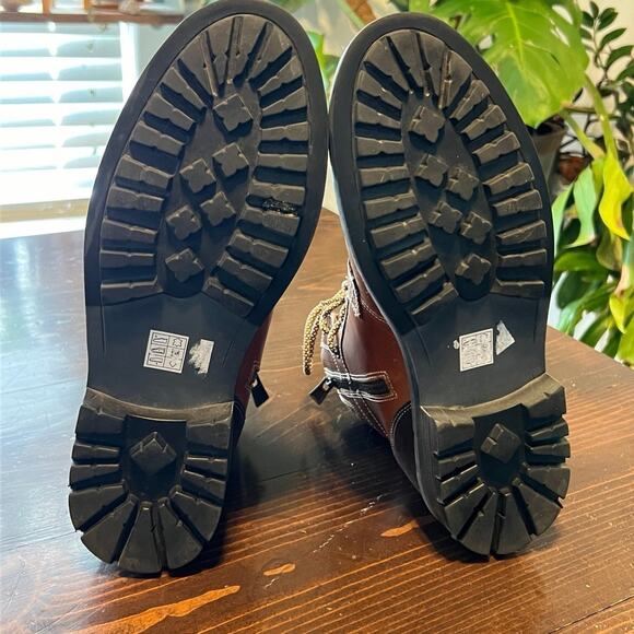 Men’s Outpost Bradley 225 Chestnut Boots Size 9 Buckle - Picture 7 of 9